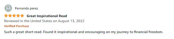 The New Rules for Financial Freedom Book Testimonials (6) The New Rules for Financial Freedom is a short, motivational read