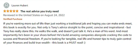 The New Rules for Financial Freedom Book Testimonials (8) Real advice for building financial freedom