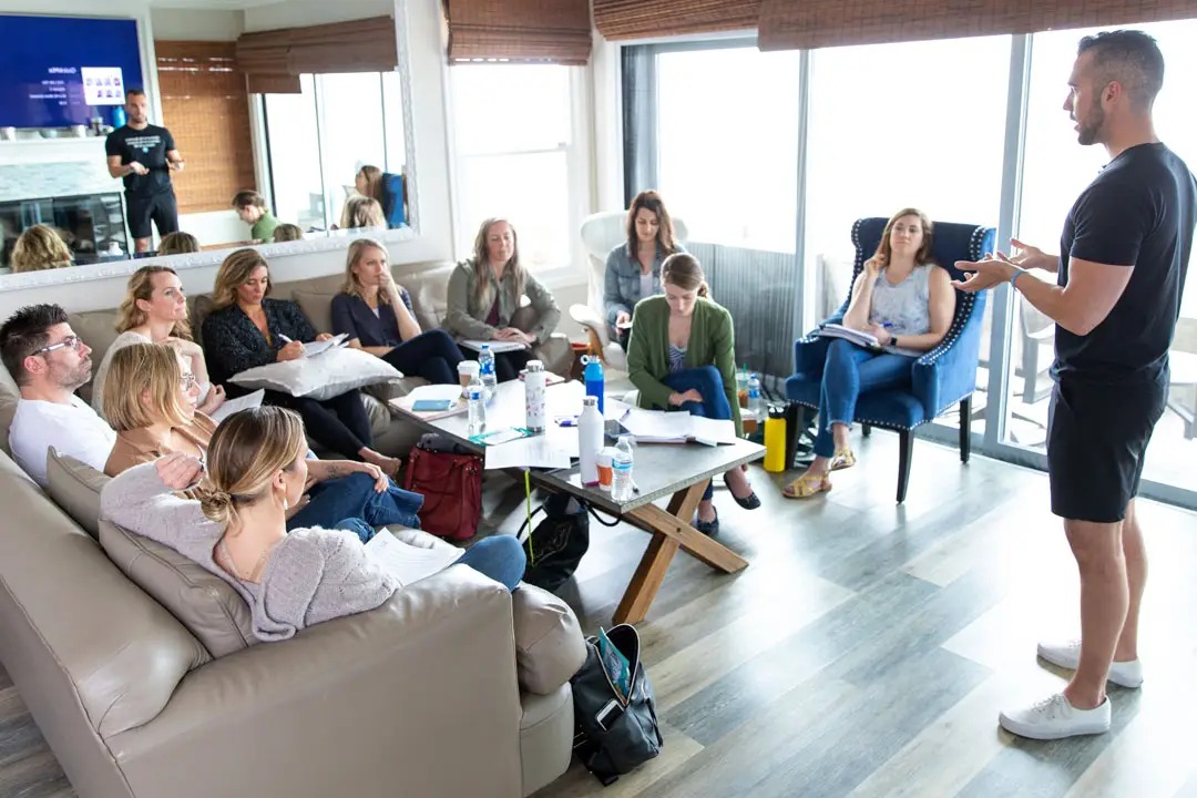 Tony Stephan providing business coaching